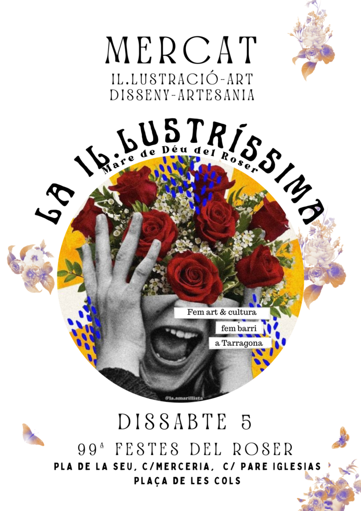 Mercat la il·lustríssima a les festes del roser de TArragona